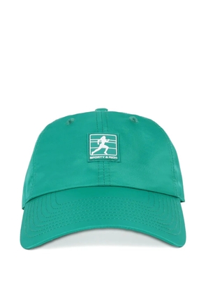 Sporty & Rich logo-patch cap - Green