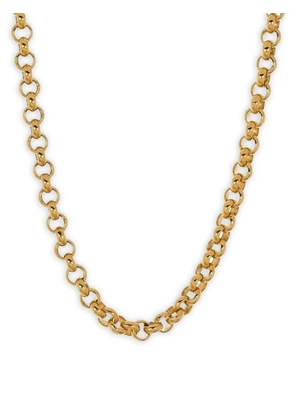 MARISSA DIAMONDS 4.0MM 14K yellow gold rolo chain