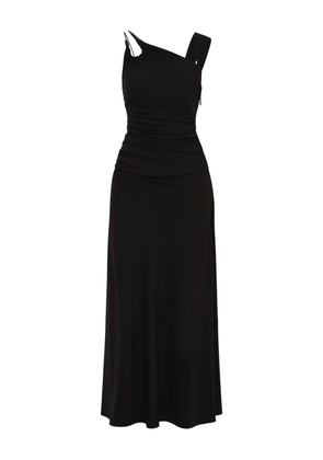 Rachel Gilbert Fitz cut-out gathered maxi dress - Black