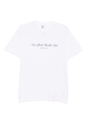 Sporty & Rich NY Health Club T-shirt - White