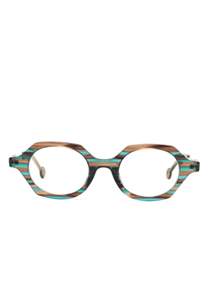 L.A. EYEWORKS Jibz glasses - Brown