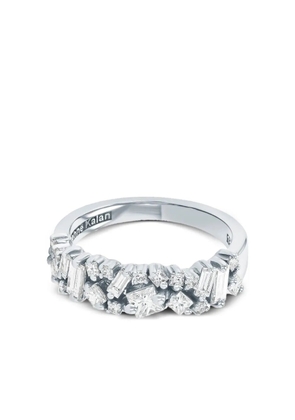 Suzanne Kalan 18K white gold diamond ring - Silver