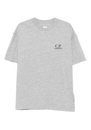 C.P. Company logo-print cotton T-shirt - Grey