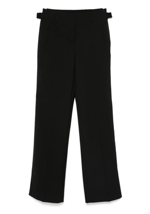 BOSS virgin wool trousers - Black