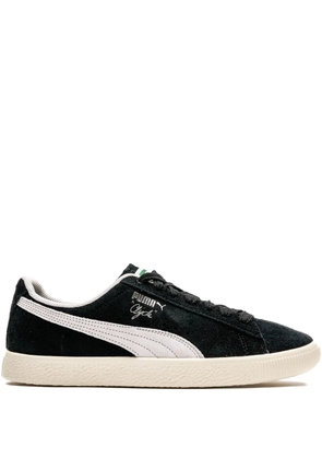 PUMA Clyde Hairy Suede 'Black' sneakers