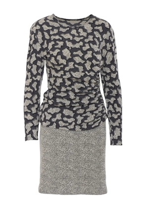 Vintage Pre-Owned stretch-jersey suit - Grey