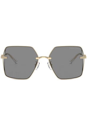 Michael Kors oversize-frame sunglasses - Gold