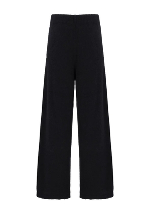 Laneus knitted cashmere-blend trousers - Black