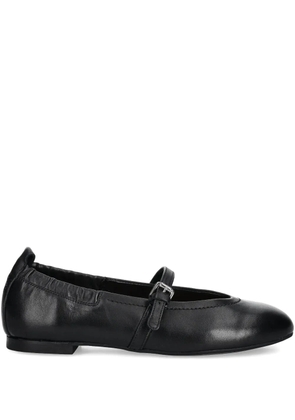 Marc O'Polo buckle-detail ballet flats - 990 BLACK