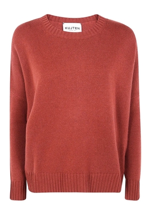 kujten crew-neck cashmere sweater - Red
