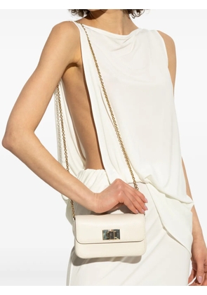 Furla leather shoulder bag - Neutrals