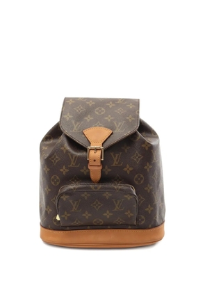 Louis Vuitton Pre-Owned 2001 Montsouris MM backpack - Brown