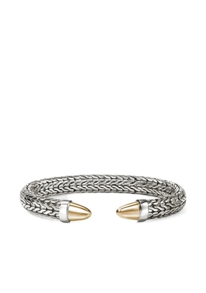 John Hardy sterling silver and 14K yellow gold Spear 50 bracelet