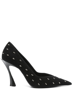 Mugler 95mm Fang pumps - Black