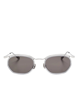 Matsuda oval-frame sunglasses - Grey