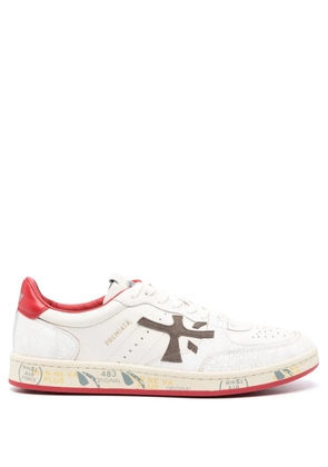Premiata Clay low-top leather sneakers - Neutrals