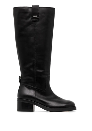 Karl Lagerfeld 55mm Brooklyn boots - Black