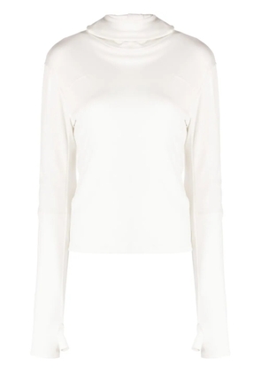 Undercover pop-up ear detail jumper - White