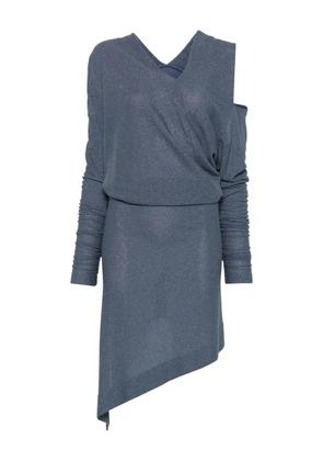 Vivienne Westwood Pre-Owned 2019s lurex midi dress - Blue