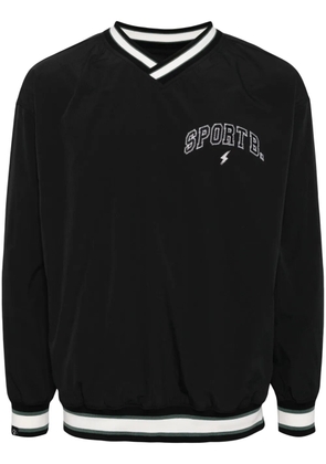 SPORT b. by agnès b. v-neck pullover - Black