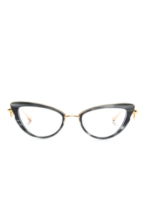 Valentino Garavani Pre-Owned Rockstud-detail glasses - Gold