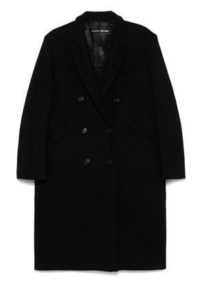 KASSL Editions double-breasted coat - Black