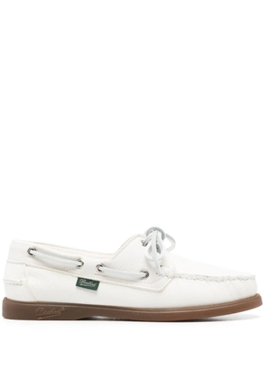 Paraboot leather loafers - White