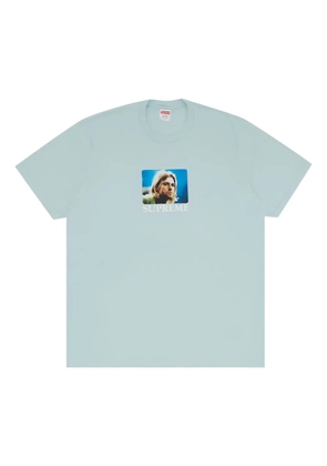 Supreme x Kurt Cobain photograph-print T-Shirt - Blue