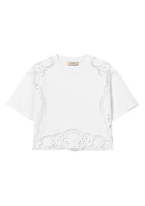 TWINSET broderie-anglaise blouse - White