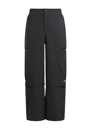 Reebok zip-fastening cargo trousers - Black