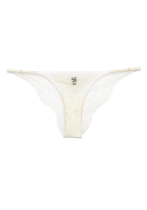 Kiki de Montparnasse tiered briefs - Yellow