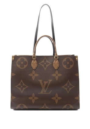 Louis Vuitton Pre-Owned 2021 OnTheGo GM monogram tote bag - Brown