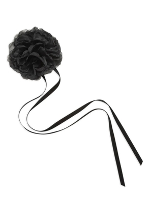 Jennifer Behr Rian ribbon necklace - Black
