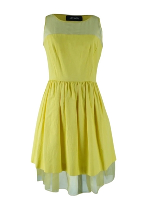 MAX&Co. sleeveless midi dress - Yellow