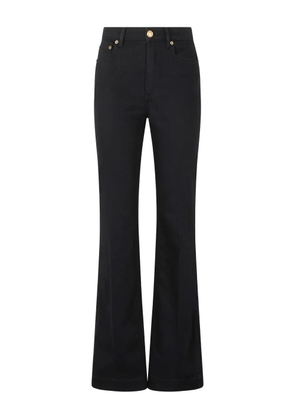 Roberto Cavalli monogram snake jeans - Black