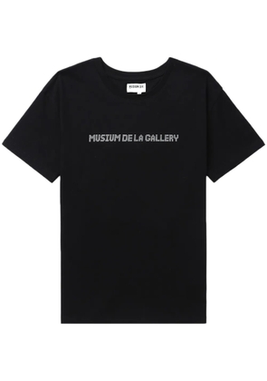 Musium Div. graphic-print cotton T-shirt - Black