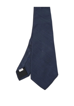 Valentino Garavani Pre-Owned diagonal-stripe silk tie - Blue