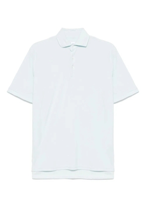 Doppiaa terry-cloth polo shirt - Blue