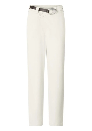 PINKO belted straight trousers - Neutrals
