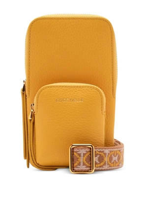 Coccinelle Pixie leather phone case - Yellow