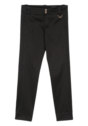 Gucci Pre-Owned 2000s twill trousers - Black