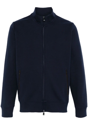Corneliani zip-up sweatshirt - Blue