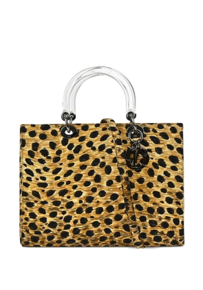 Christian Dior Pre-Owned 1999 Lady Dior two-way handbag - Brown