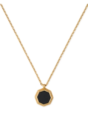 Emanuele Bicocchi onyx-pendant necklace - Gold