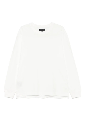 Purple Brand textured cotton T-shirt - White