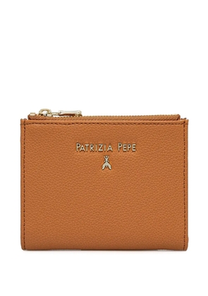 Patrizia Pepe leather wallet - Orange