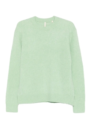 Sunflower ribbed crew-neck sweater - Green