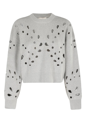 Ulla Johnson cut-out detail sweater - Grey