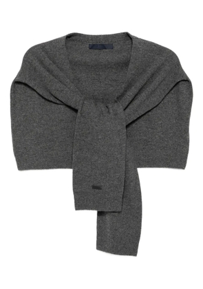 Juun.J knitted top - Grey