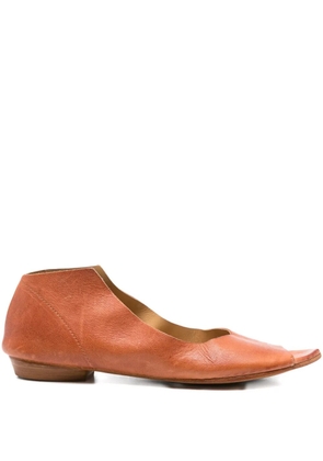 kudeta open-toe flats - Brown